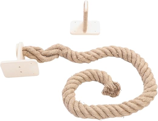 Wall-Mounted Cat Climbing Rope Tree
