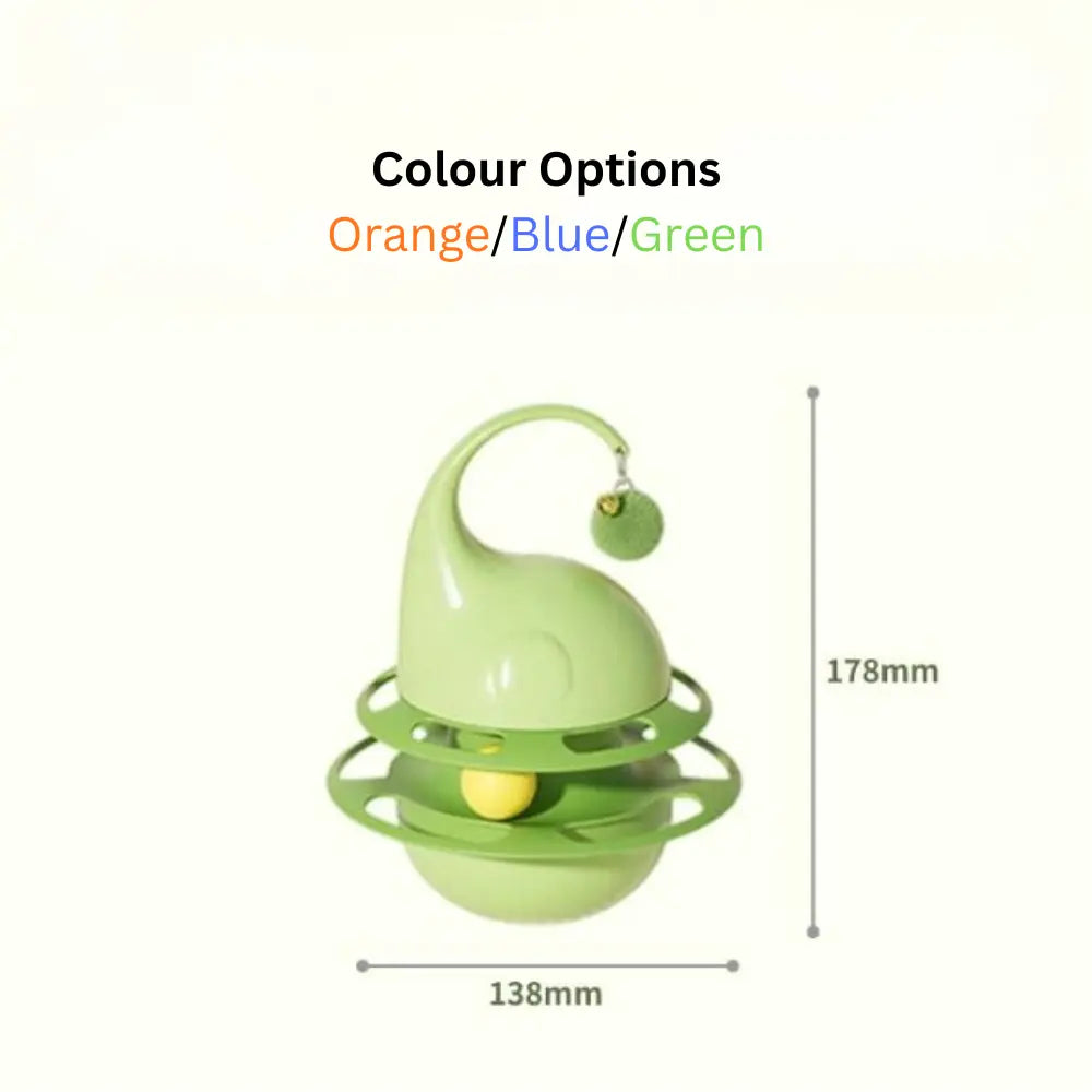 Food Dispensing Interactive Cat Toy PEYKAR