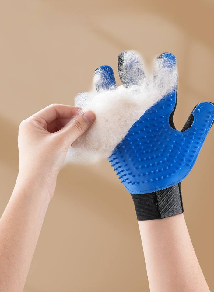 Pet Grooming Glove for Cats & Dogs PEYKAR
