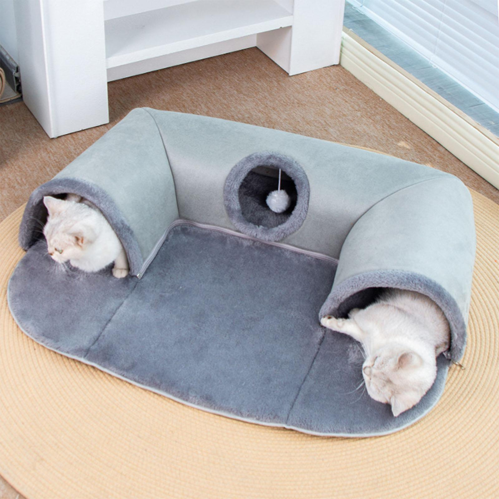 PurrPlay Tunnel Bed