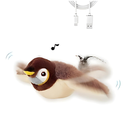 Electric Chirping Bird Cat Toy Willam Jiang-1 Store